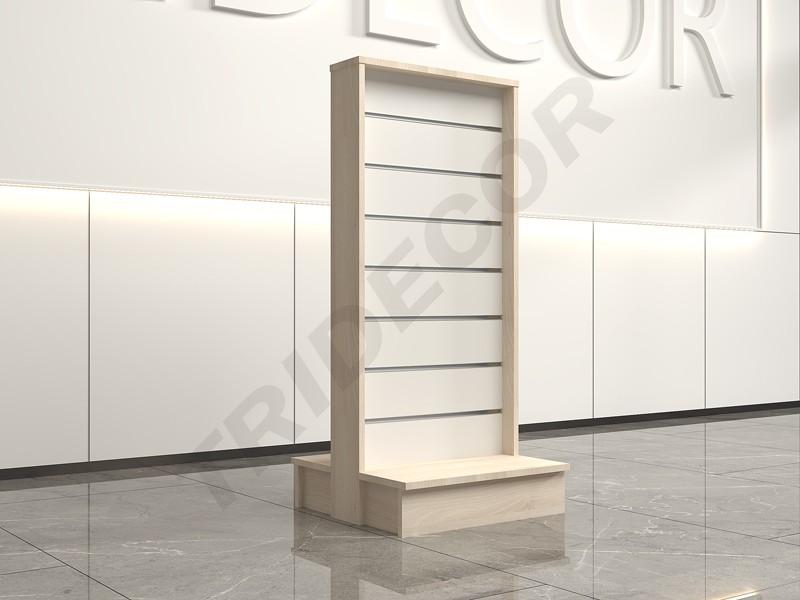 Gondole double face 60X60X135 cm diverses couleurs