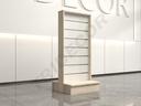 Doppelseitiges Gondelregal 60X60X135 cm verschiedene Farben