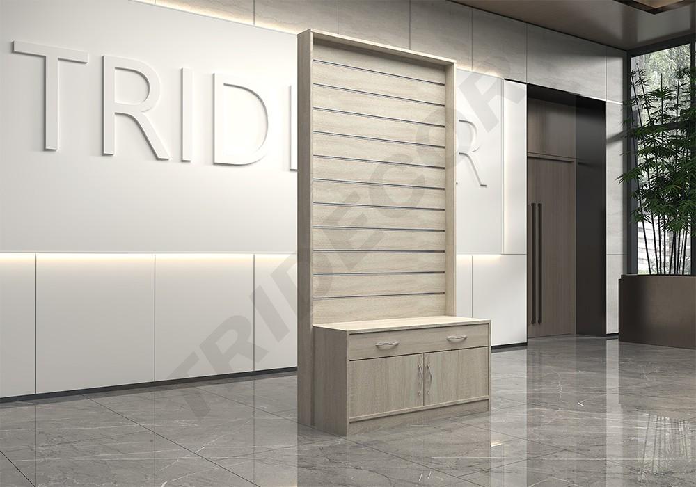 Gondola bifacciale con mobili 120X50X240 cm Vari colori