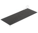 Sticlă pentru rafturile magazinului 28x57cm Grosime 8mm