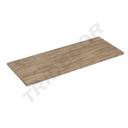 Hell eichenfarbene Holzfliese 90x35 cm Dicke 19 mm