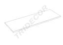 Rafturi din lemn 60x25 cm Alb 19 mm