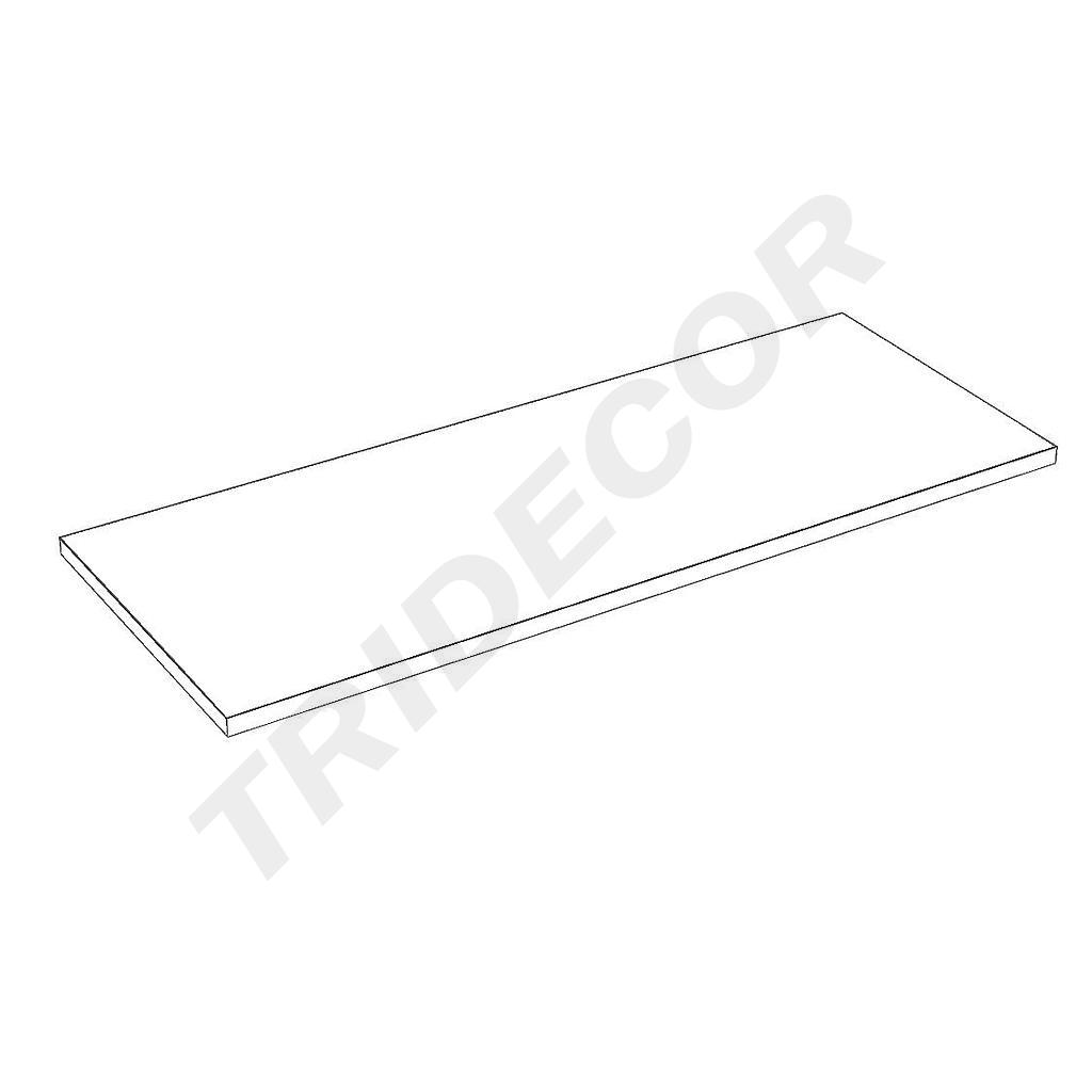 Estantería De Madera Blanca 90X35Cm 19Mm
