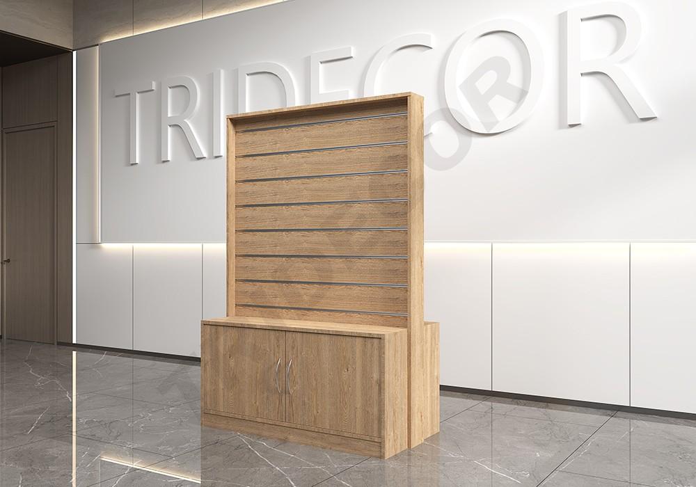 Display Gondola with Furniture 120X60X175cm Various Colors