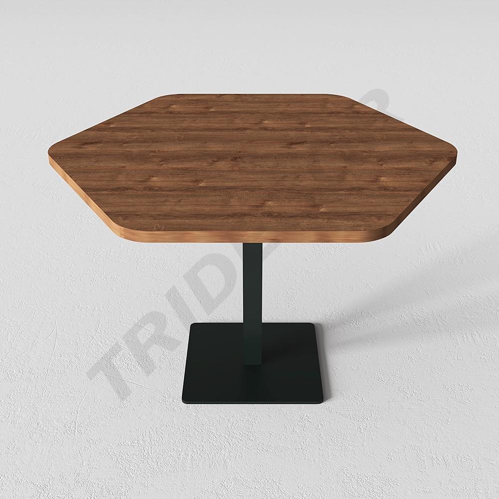 Hexagonal Hospitality Table 60X60X75cm Various Colors
