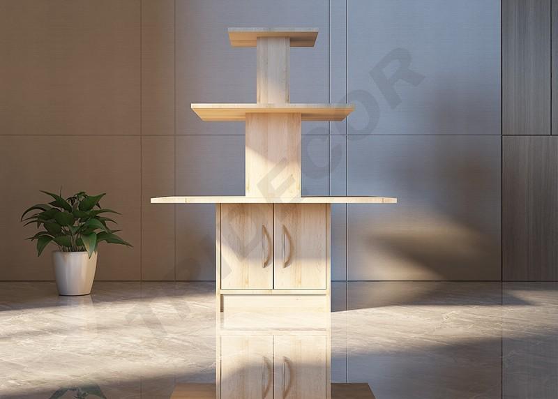 Commercial Display Stand 100X100X140cm Various Colors