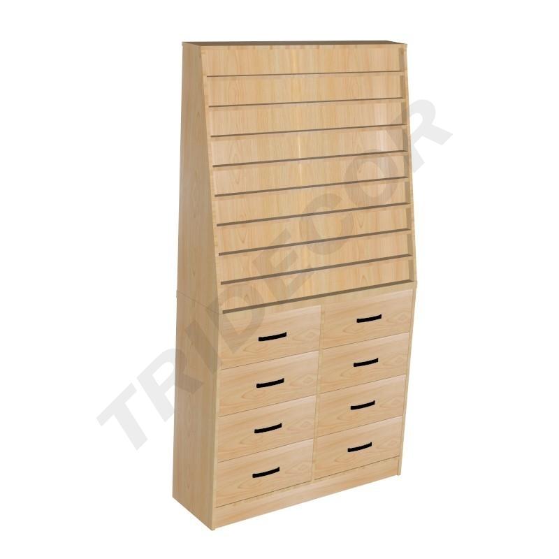 Comptoir de téléphones mobiles 120x40x230cm Différentes couleurs