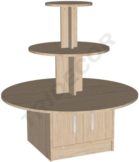 Masă centrală cu diametrul de 100cm, diverse culori