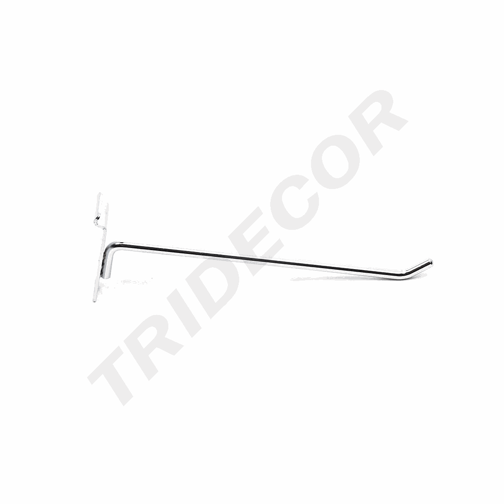 Cârlig din aluminiu cu slot, 15 cm, 4 mm