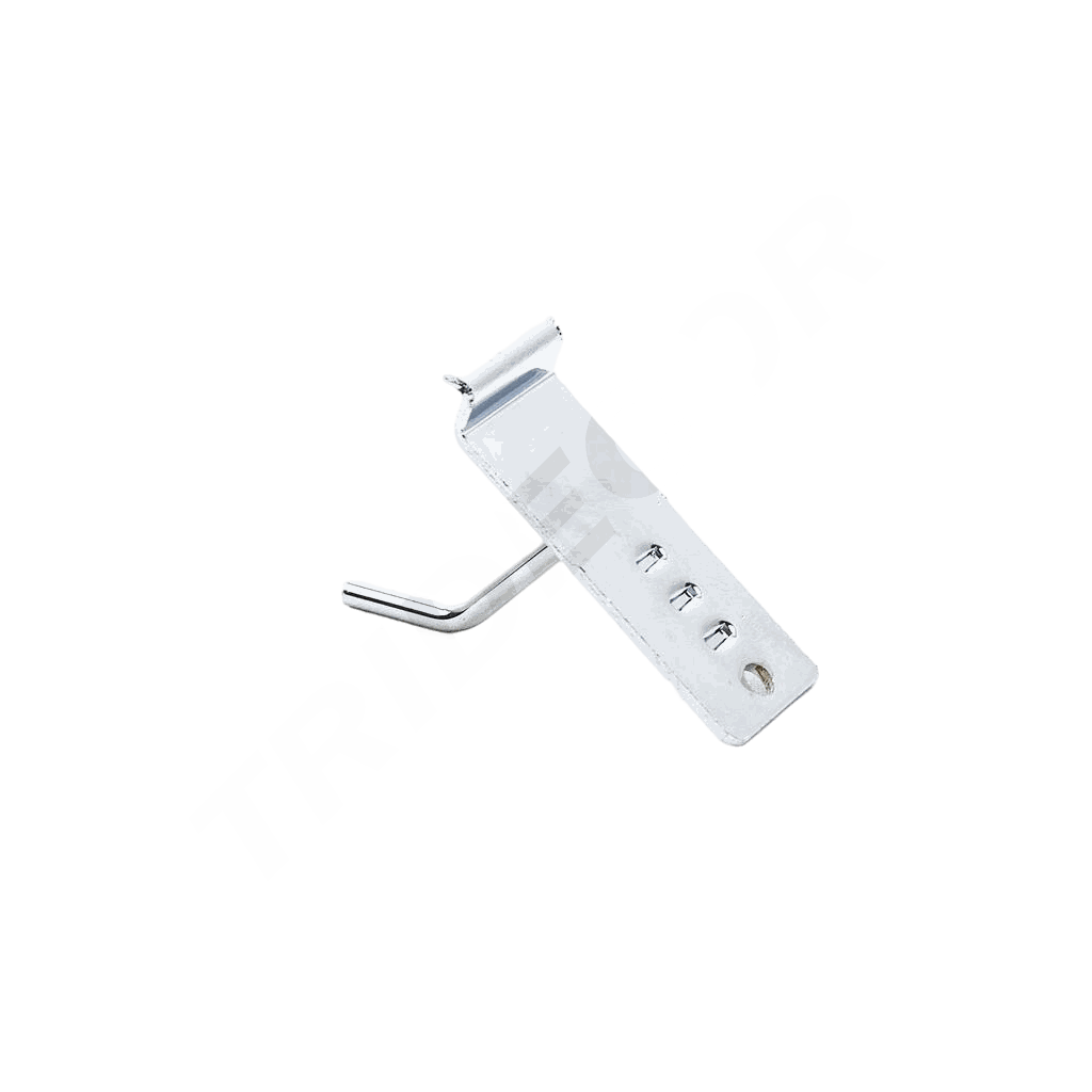 Ganci per lamella in alluminio fessurata 5 cm 4 mm