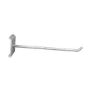 Gancho branco para ripa estreita com fenda 35cm