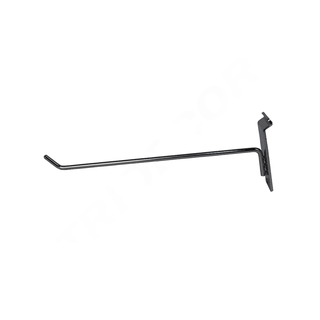 Gancho para ripa de alumínio com fenda de 20 cm 4 mm