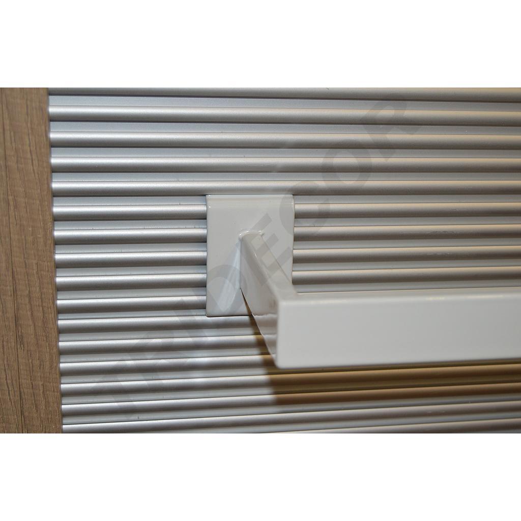Bară de aluminiu albă 120 cm
