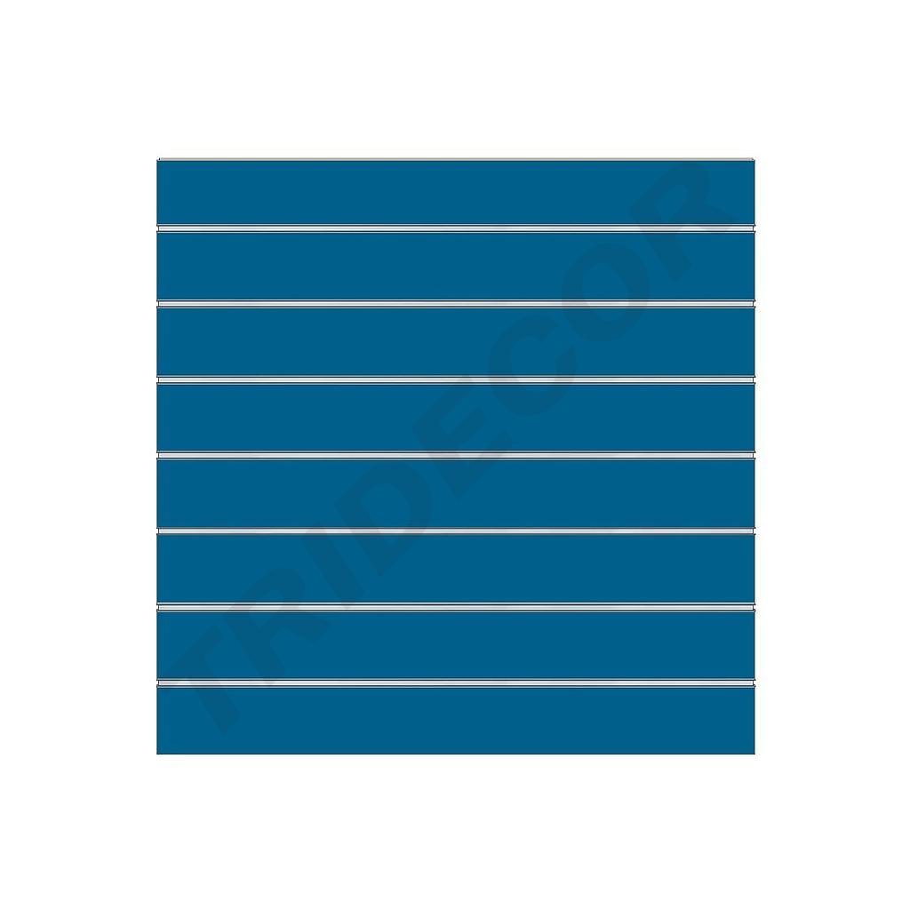 Blue slat panel 7 Guides 120X100cm