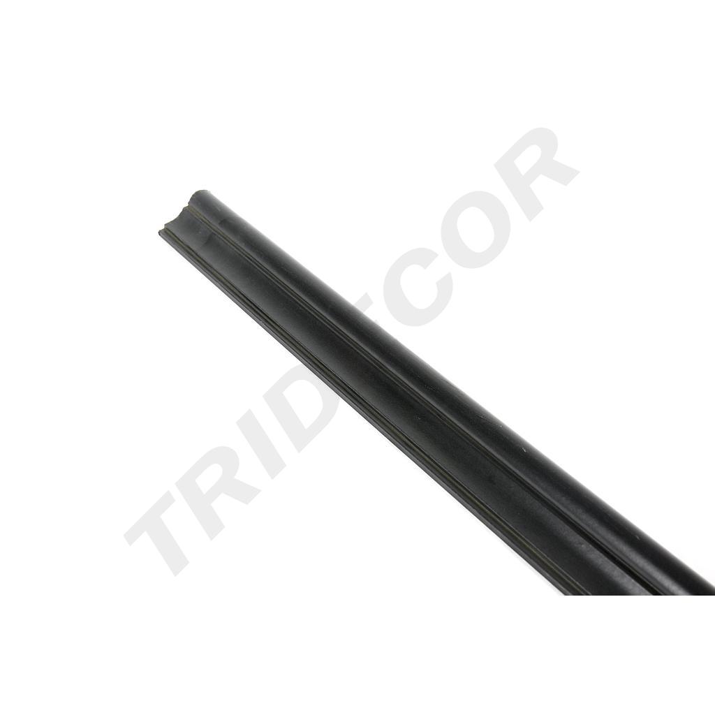 Schwarze MDF-Gesimse 240 cm