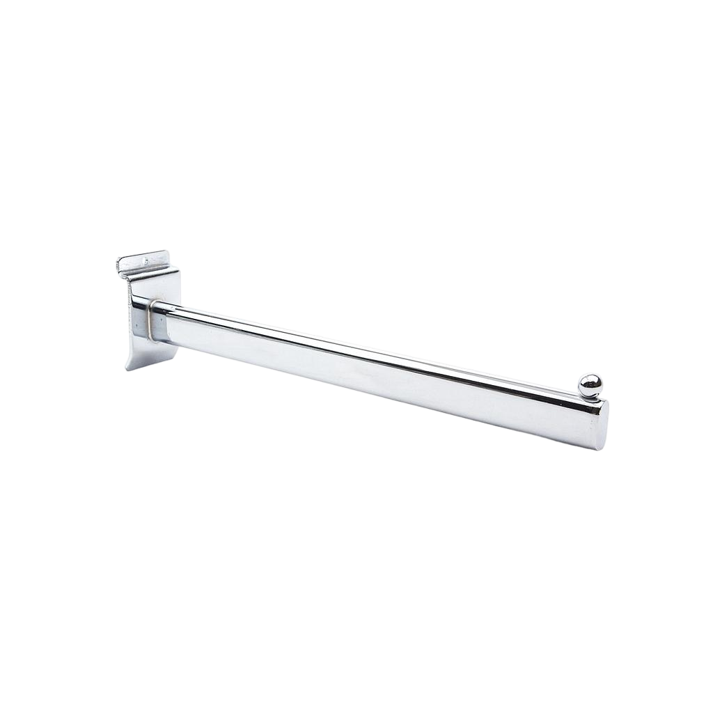 Gerader Kleiderbügel für Slat Panel 1 Kugel 40 cm