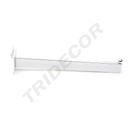 Crochet droit pour panneau à lattes 1 boule 30 cm 50/boîte