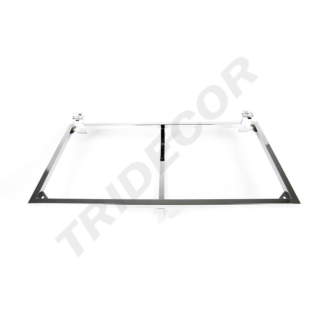 Shelf for slat with Chrome Hanger 60.5X31.5cm