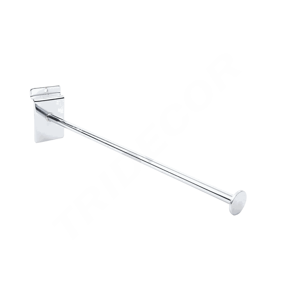 Colgador Redondo Con Tope Para Listón De 35 Cm 10 Mm