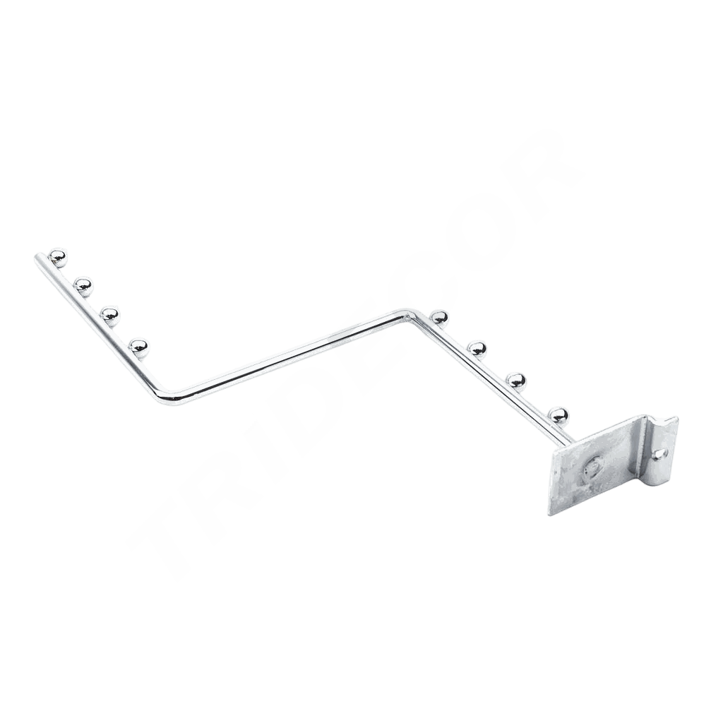 Appendino a forma di Z con palline per pannello a doghe