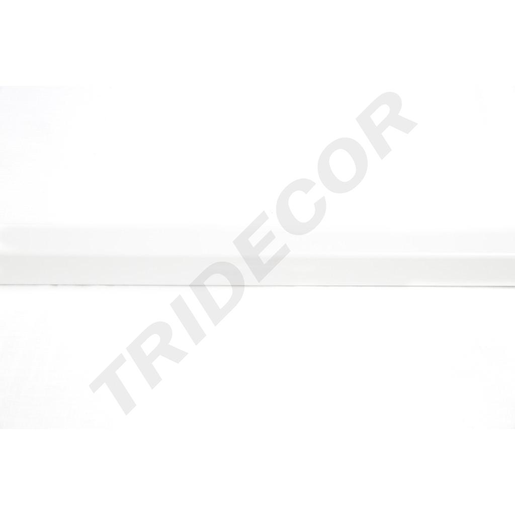 Weißer MDF-Überlebensschutz 240cm