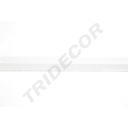 Guardia di sopravvivenza in MDF bianco 240cm
