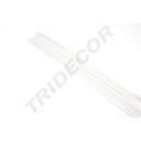 WHITE MDF CORNICE 240 CM