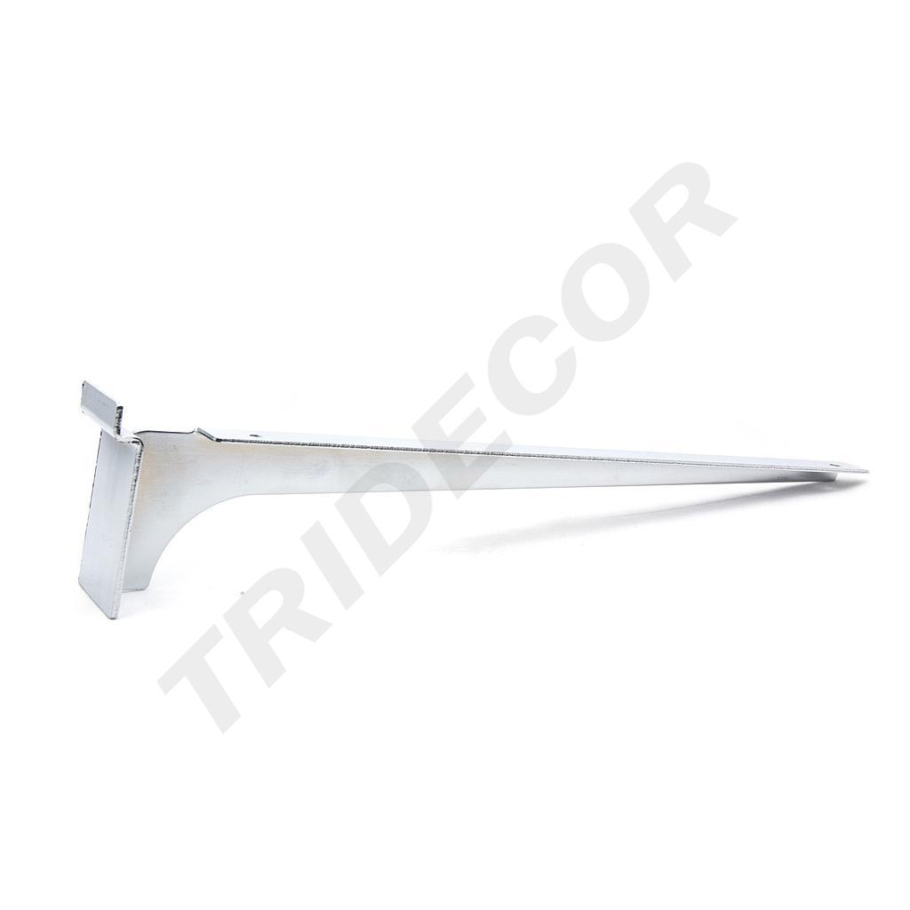 Supporto per vetro/mensola in coppia per pannello a doghe da 40cm