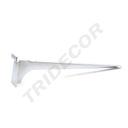 Suport pentru sticlă/raft în pereche pentru panou cu lambriuri de 40cm