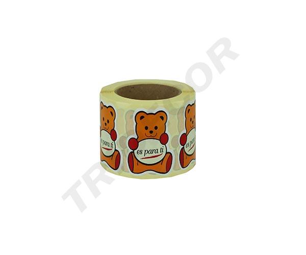 Autocollant pour toi petit ours 500 unités