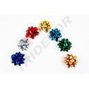Estrelas Adesivas Cores Metálicas 5X5X3cm 100 unidades/Caixa