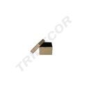 Scatola per gioielli texture oro 24 unità 4X4X2 CM