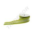 Nastro di sacco verde chiaro con pizzo 9m