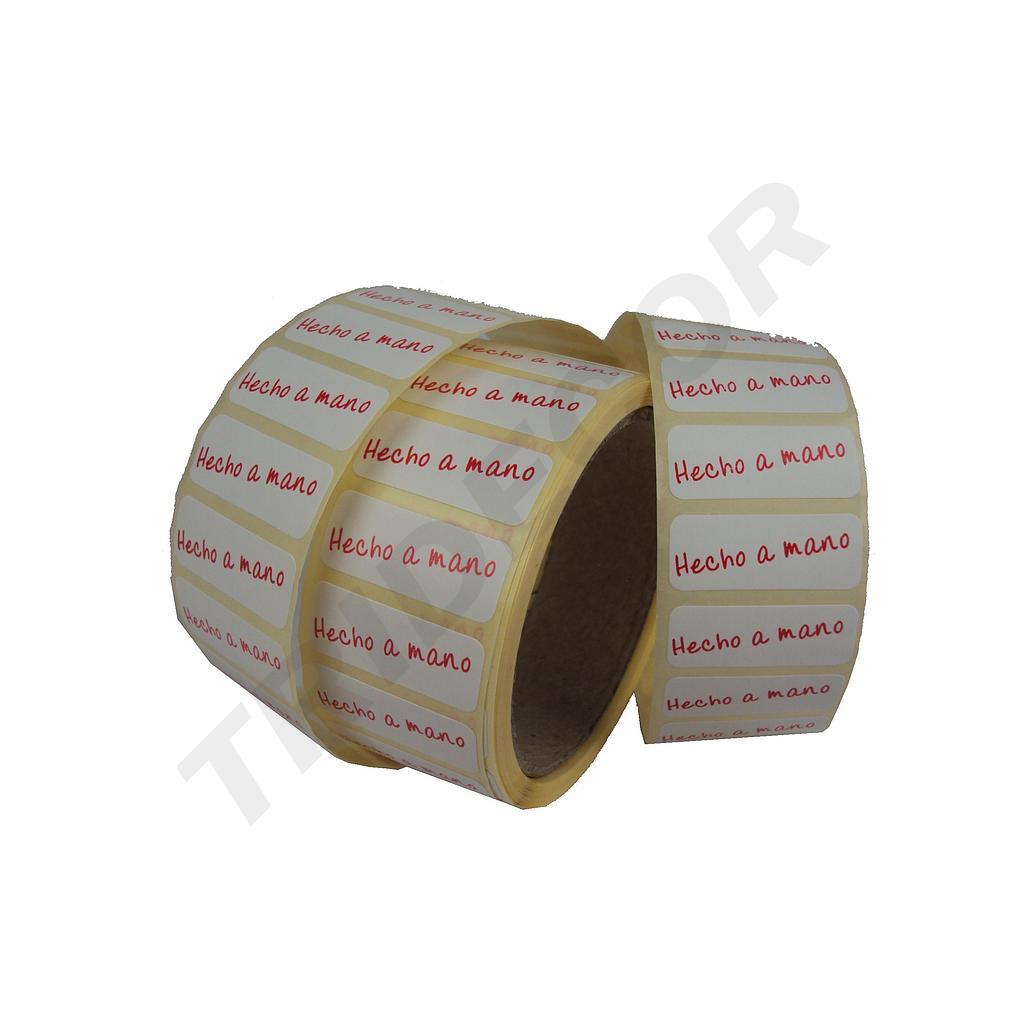 手工定做贴纸 Pegatina Hecho A Mano 500-Rollo