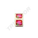 Egatina 'Happy Holidays' Tree Motif 4X4cm 500 Roll