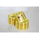 Autocolant auriu Sărbători fericite 500 de unități 5X2cm Rola de 500