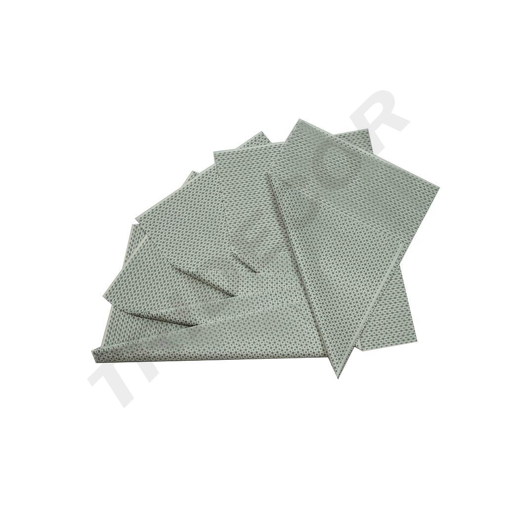 Carta velina bianca stelle argento 75X50 100 unità