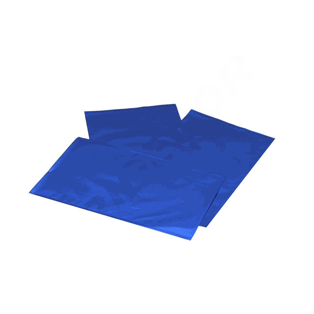 Envelope Azul Metálico 40X25cm 100 unidades