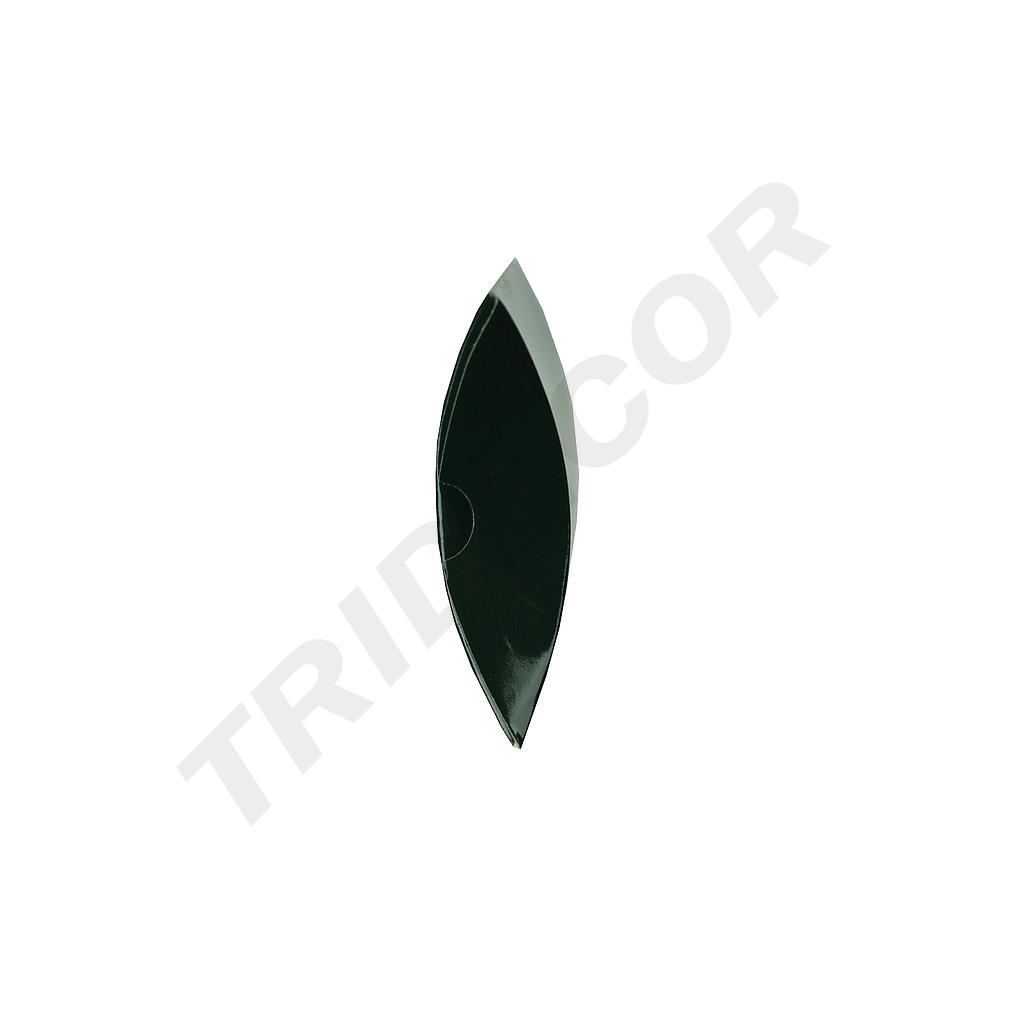 Busta regalo in cartone verde 8X8+2,5cm 50 unità