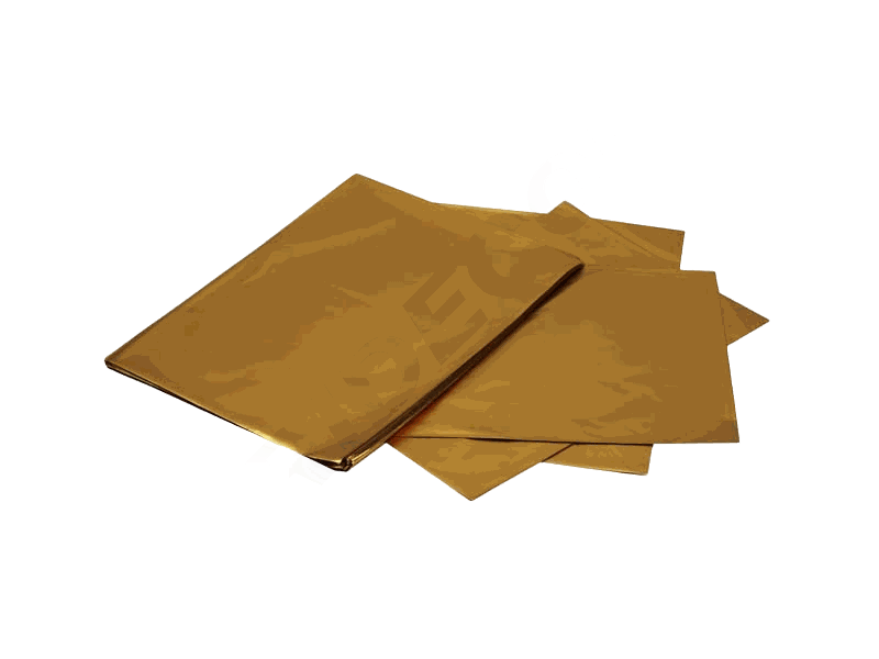 Goldene Metallumschläge 25X15cm 100 Einheiten/Packung