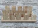 Ohrring-Display aus Holz, 12 Sets
