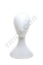 Tête en plastique blanc
