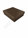 Brown Jewelry Box 10X12X2cm 12 units/Pack