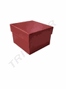 Boîte à Bijoux Rouge 8.5X9X5.5cm 12 unités/Paquet