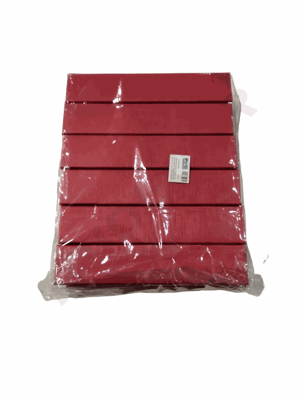 Boîte à Bijoux Rouge 4.5X22.5X3cm 12 unités/Paquet
