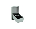 Cajita Joyería Plata 5.5X8X2.8cm 24Uds/Paq 