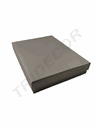 Silver Jewelry Box 12.5X16.5X2.8cm 12 units/Pack