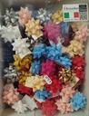 Estrelas adesivas diversas cores pastel foscas 10mm/100pcs 3023/6823