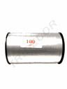 Ruban Cadeau Argent Métallisé 10mmx100m 6811 Col04