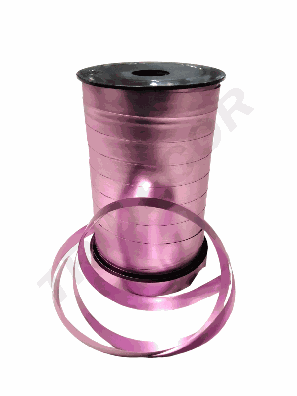 Metallic Pink Gift Ribbon 10mmx100m 6811 Col15